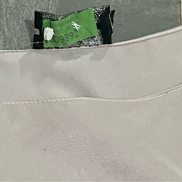 Boho 100% Silk Pink Scoop Neck Fairy Butterfly Sleeve Asymmetrical Mini Dress XS - Picture 13 of 15